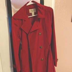 Fog by London Fog belted trench coat—EUC
